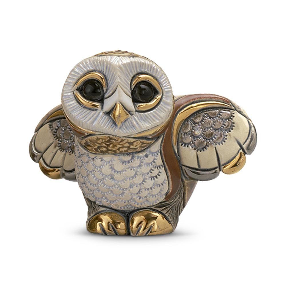 De Rosa Collections Baby Barn Owl I Figurine