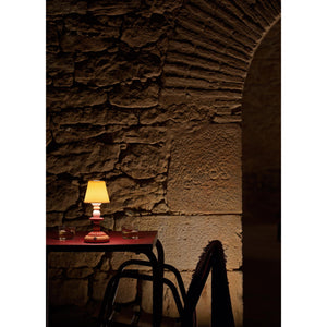 Lladro Lotus Firefly Table Lamp - Green and Blue