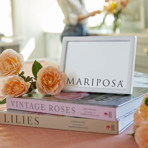 Mariposa Main Line White 5x7 Frame