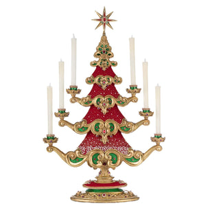 Katherine's Collection Christmas Ball Tree with Candles