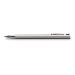 Faber-Castell NEO Slim Rollerball Pen, Matte Stainless Steel