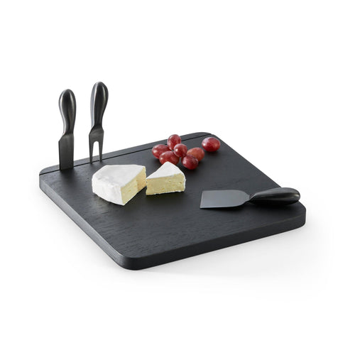 Philippi Fromage Cheeseboard With 3 Pcs Knives