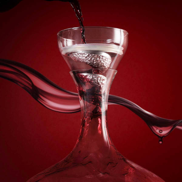 Load image into Gallery viewer, Royal Selangor Helix Wine Funnel
