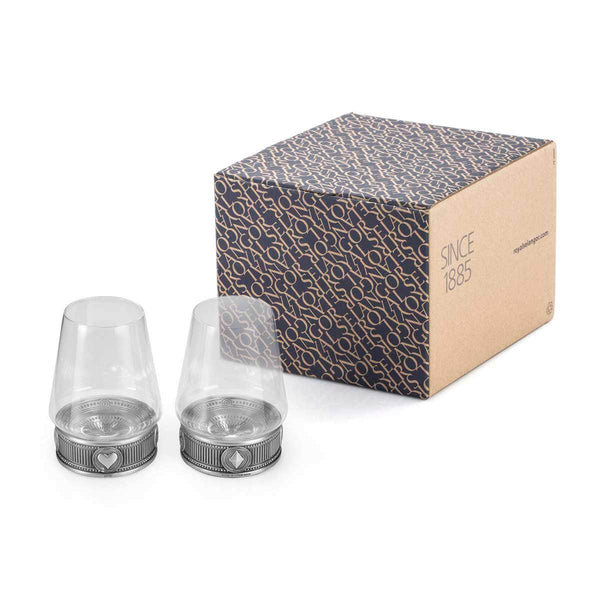 Load image into Gallery viewer, Royal Selangor Ace Glass And Cooling Coaster Pair
