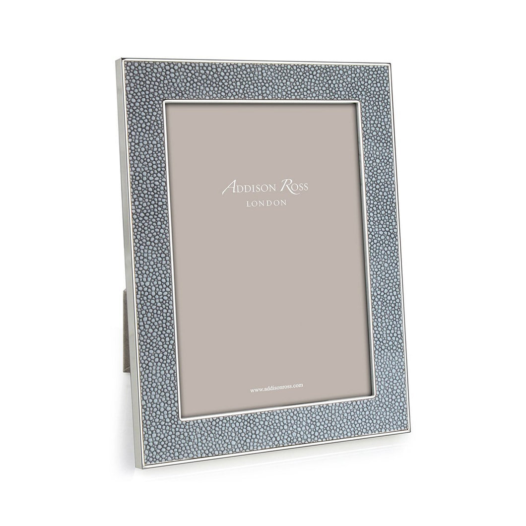 Addison Ross Grey Shagreen & Silver Frame - 5 x 7 in