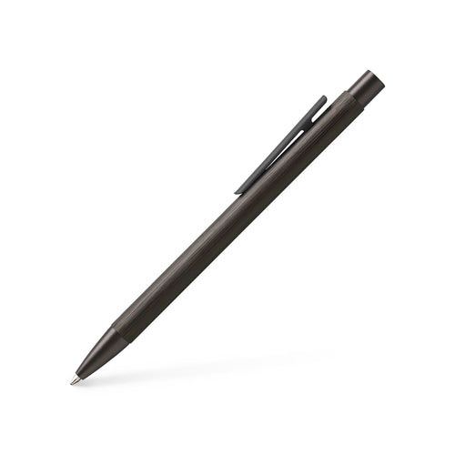 Faber-Castell NEO Slim Ballpoint Pen, Aluminum Gunmetal
