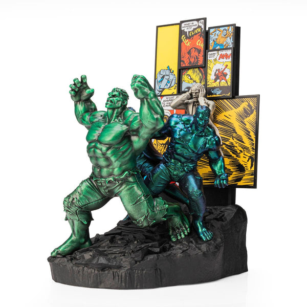 Load image into Gallery viewer, Royal Selangor Limited Edition Gamma Green Incredible Hulk Origins Figurine
