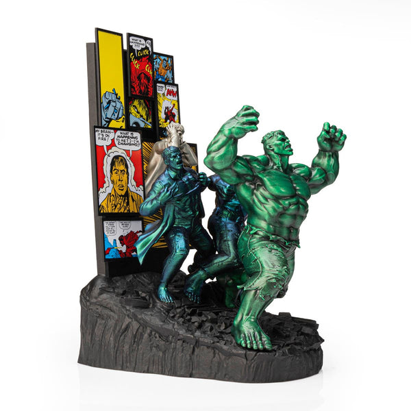 Load image into Gallery viewer, Royal Selangor Limited Edition Gamma Green Incredible Hulk Origins Figurine
