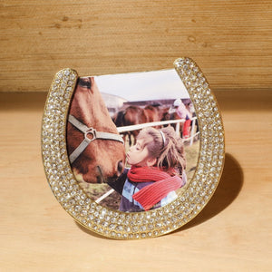 Olivia Riegel Gold Horseshoe 3.5" Frame