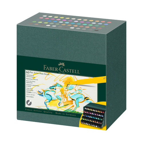 Faber-Castell Pitt Artist Pen® Brush - Studio Gift Box of 60