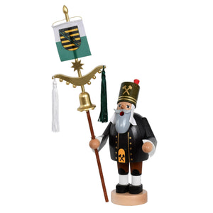 KWO Miner with Turkish Crescent - 12.2" - Incense Smoker