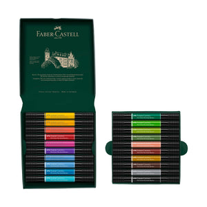 Faber-Castell Pitt Artist Pen Dual Markers, Wallet of 20