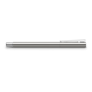 Faber-Castell NEO Slim Rollerball Pen, Polished Stainless Steel