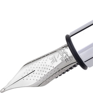 Faber-Castell Ambition Fountain Pen, Italic Ice Blue