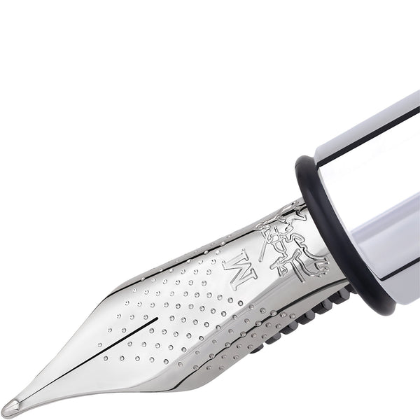 Load image into Gallery viewer, Faber-Castell Ambition Fountain Pen, Italic Ice Blue
