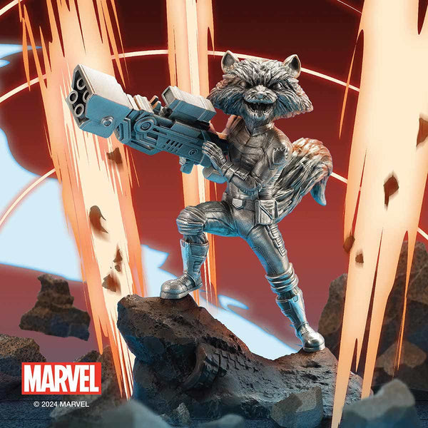 Load image into Gallery viewer, Royal Selangor Rocket Raccoon Figurine
