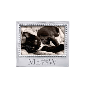 Mariposa MEOW Beaded 4x6 Frame