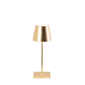 Zafferano Poldina Pro Mini Table Lamp - Gold Leaf