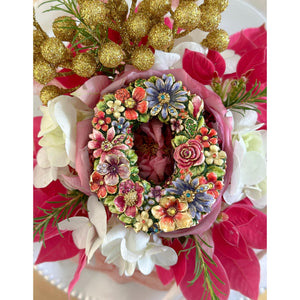 Jay Strongwater Masie Floral Hugs