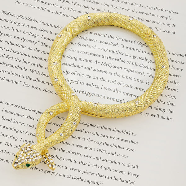 Load image into Gallery viewer, Olivia Riegel Gold Serpentina Magnifying Glass
