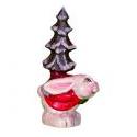 Load image into Gallery viewer, Vaillancourt Folk Art - Christmas Bunny - Chalkware Figurine
