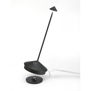 Zafferano Pina Pro Table Lamp - Black