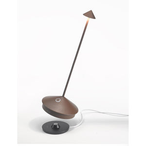 Zafferano Pina Pro Table Lamp - Rust