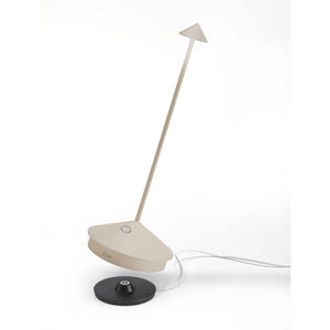 Zafferano Pina Pro Table Lamp - Sand