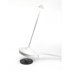 Zafferano Pina Pro Table Lamp - White
