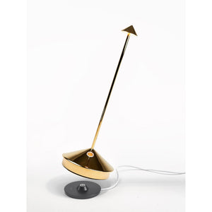 Zafferano Pina Pro Table Lamp - Glossy Gold