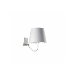 Zafferano Poldina Pro Wall Lamp W/Mounting Bracket - White