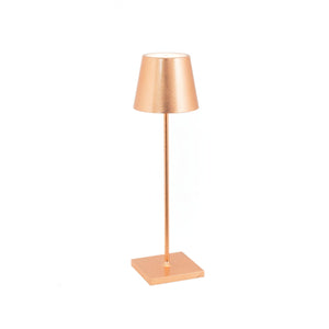 Zafferano Poldina Pro Table Lamp - Copper Leaf