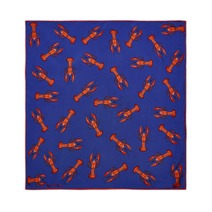 Halcyon Days Lobster Silk Pochettes