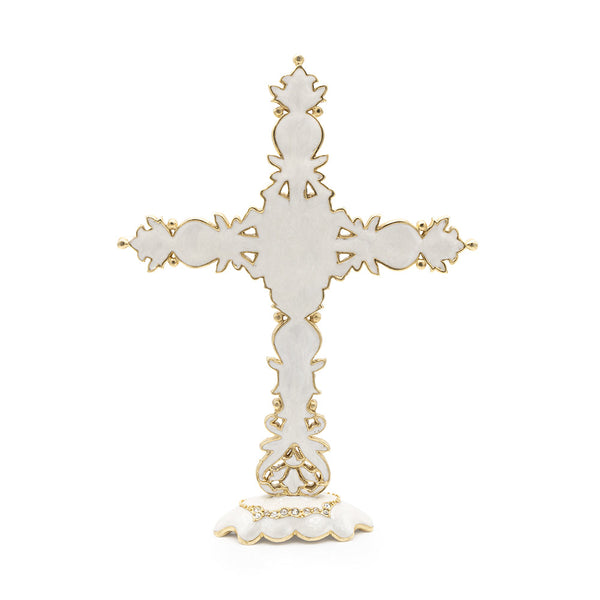 Load image into Gallery viewer, Jay Strongwater 2025 Francis Jeweled Cross
