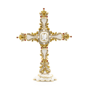 Jay Strongwater 2025 Francis Jeweled Cross