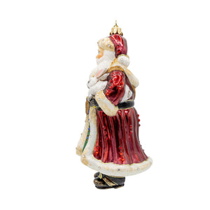 Jay Strongwater Santa's Arm Full Of Gifts Ornament