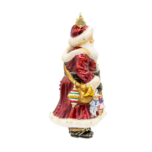 Jay Strongwater Santa's Arm Full Of Gifts Ornament