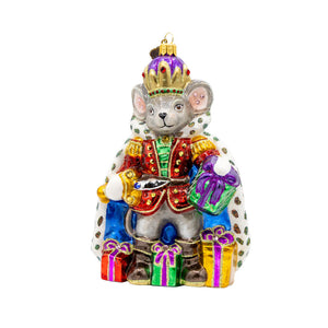 Jay Strongwater Mouse King Ornament