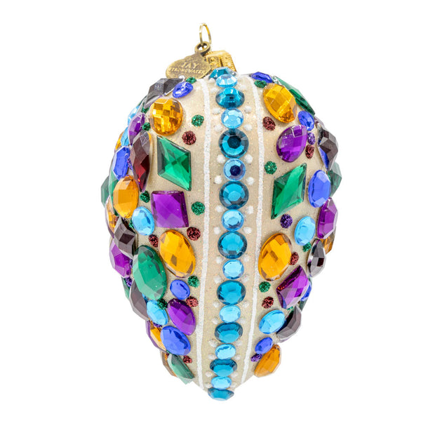 Load image into Gallery viewer, Jay Strongwater Bejeweled Heart Ornament

