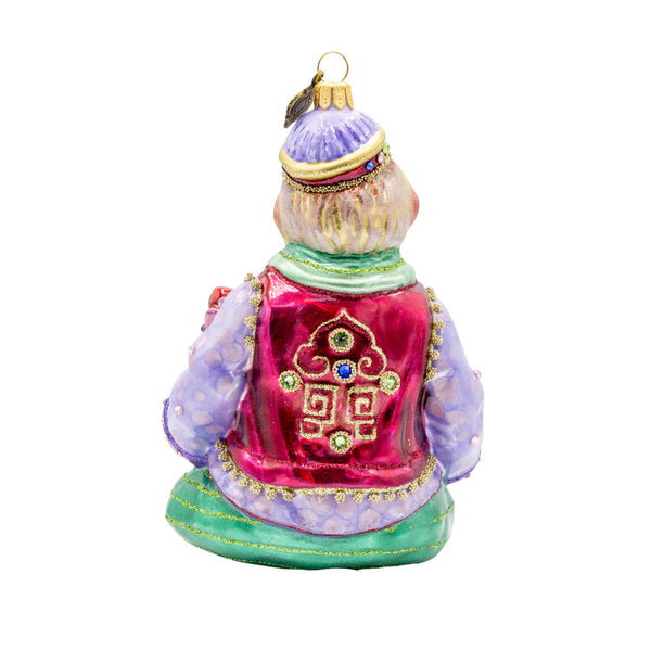 Load image into Gallery viewer, Jay Strongwater Monkey Bearing Gifts Ornament
