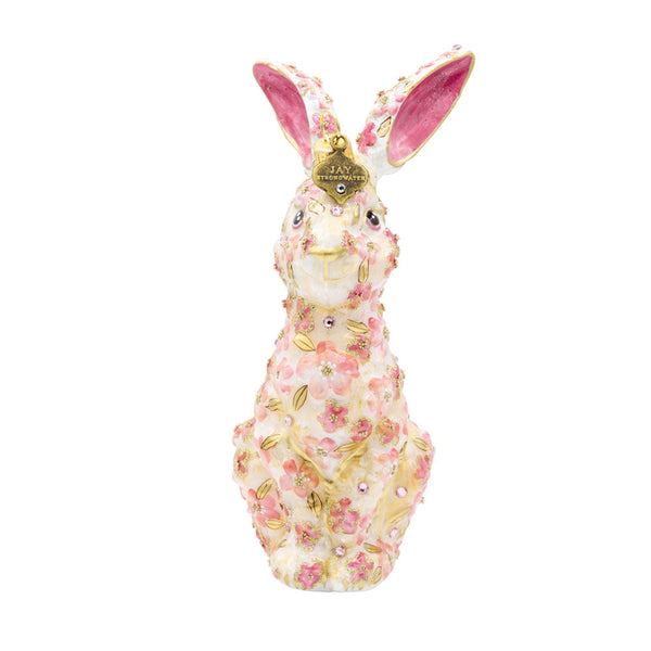 Load image into Gallery viewer, Jay Strongwater Pink Floral Hopper Ornament
