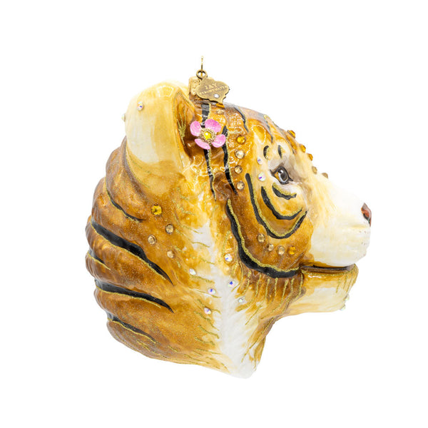 Load image into Gallery viewer, Jay Strongwater Crowned Ember Ornament
