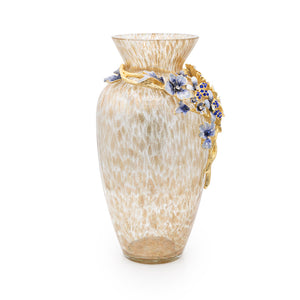 Jay Strongwater Polly Bouquet Vase - Blue