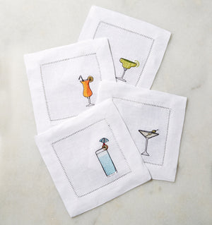 Sferra Bevande - Set of 4 - Cocktail Napkins