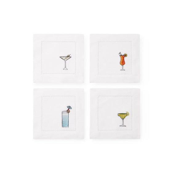 Load image into Gallery viewer, Sferra Bevande - Set of 4 - Cocktail Napkins
