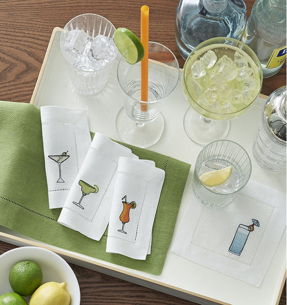 Load image into Gallery viewer, Sferra Bevande - Set of 4 - Cocktail Napkins
