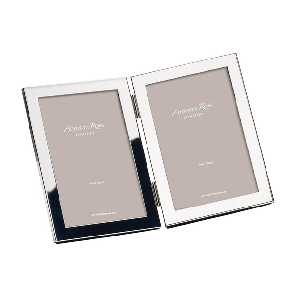 Load image into Gallery viewer, Addison Ross Classic Silver Plated Double Photo Frame - 8 x 10 in Double
