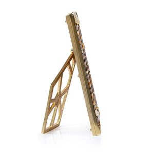 Jay Strongwater 4" x 6" Lavinia Frame - Leopard