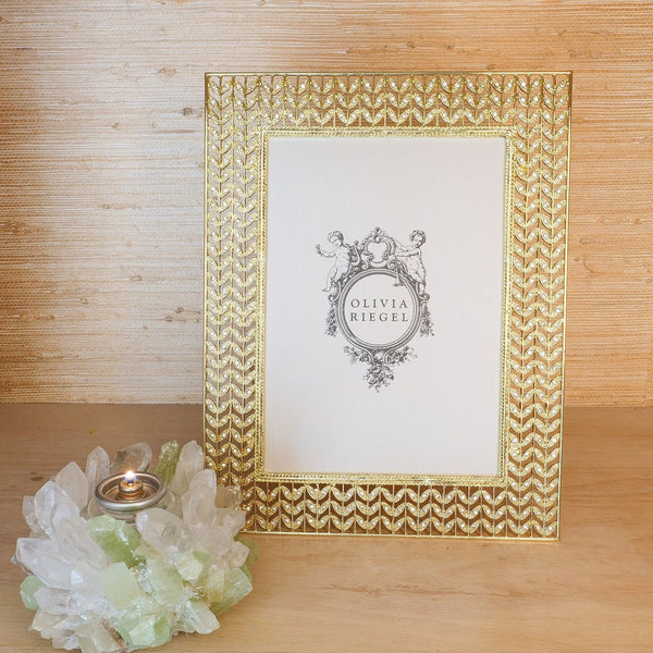 Load image into Gallery viewer, Olivia Riegel Gold Stanton 5&quot; x 7&quot; Frame
