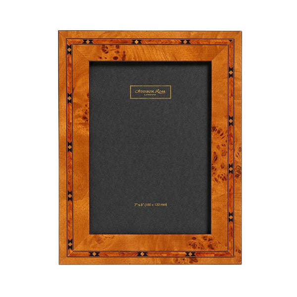 Load image into Gallery viewer, Addison Ross Star Marquetry Photo Frame - 5 x 7 in
